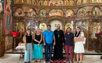 La Comunidad Judía de Almería es recibida por la Iglesia Ortodoxa Rumana en Roquetas de Mar